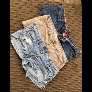 Hollister short bundle